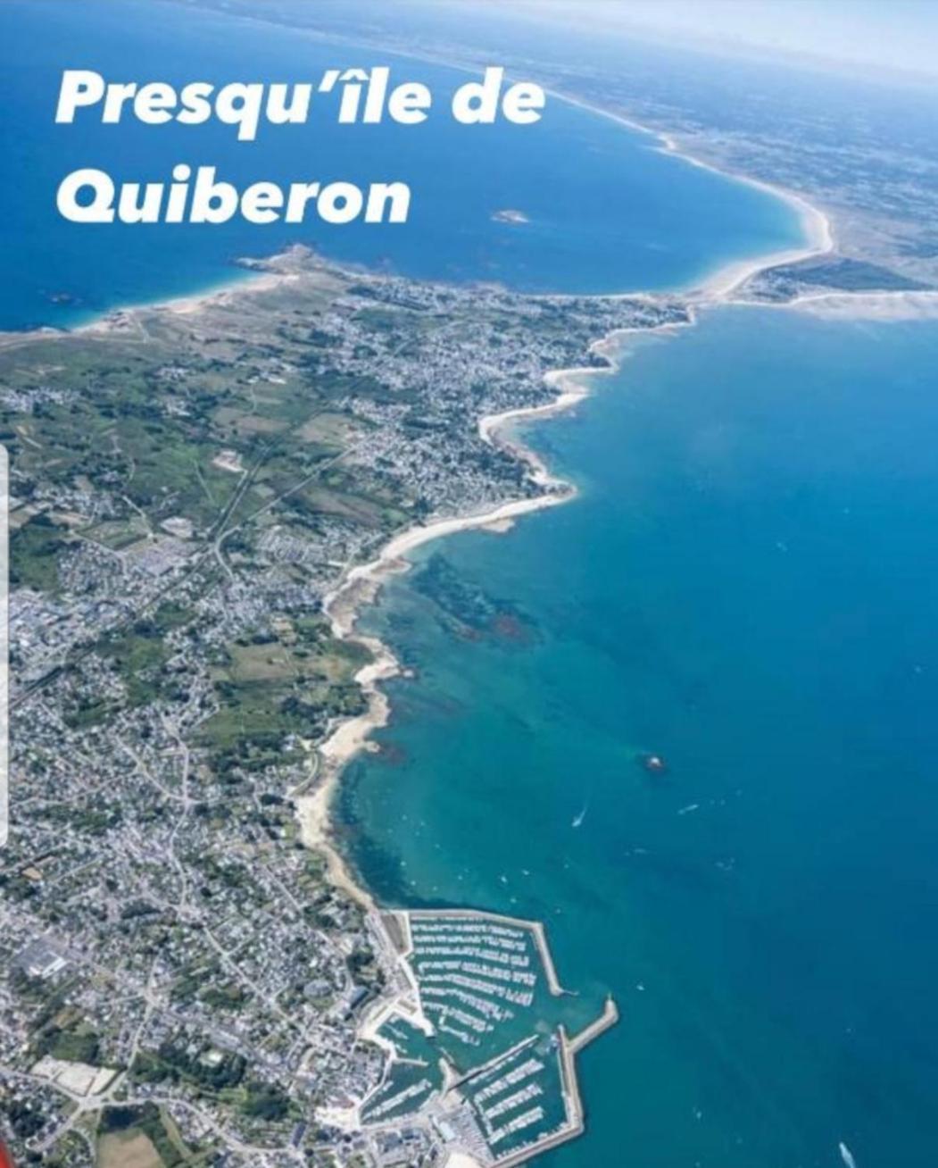 Appartement Cocon A Quiberon Dans Residence Calme, Plages Et Centre Ville A Pied Ou A Velo Pour 2 A 4 Personnes المظهر الخارجي الصورة